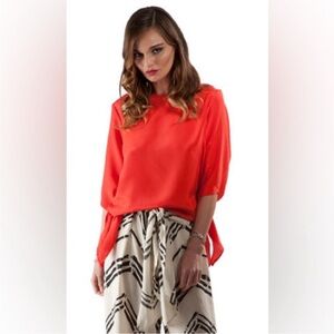 Monroe Blouse | Tomato